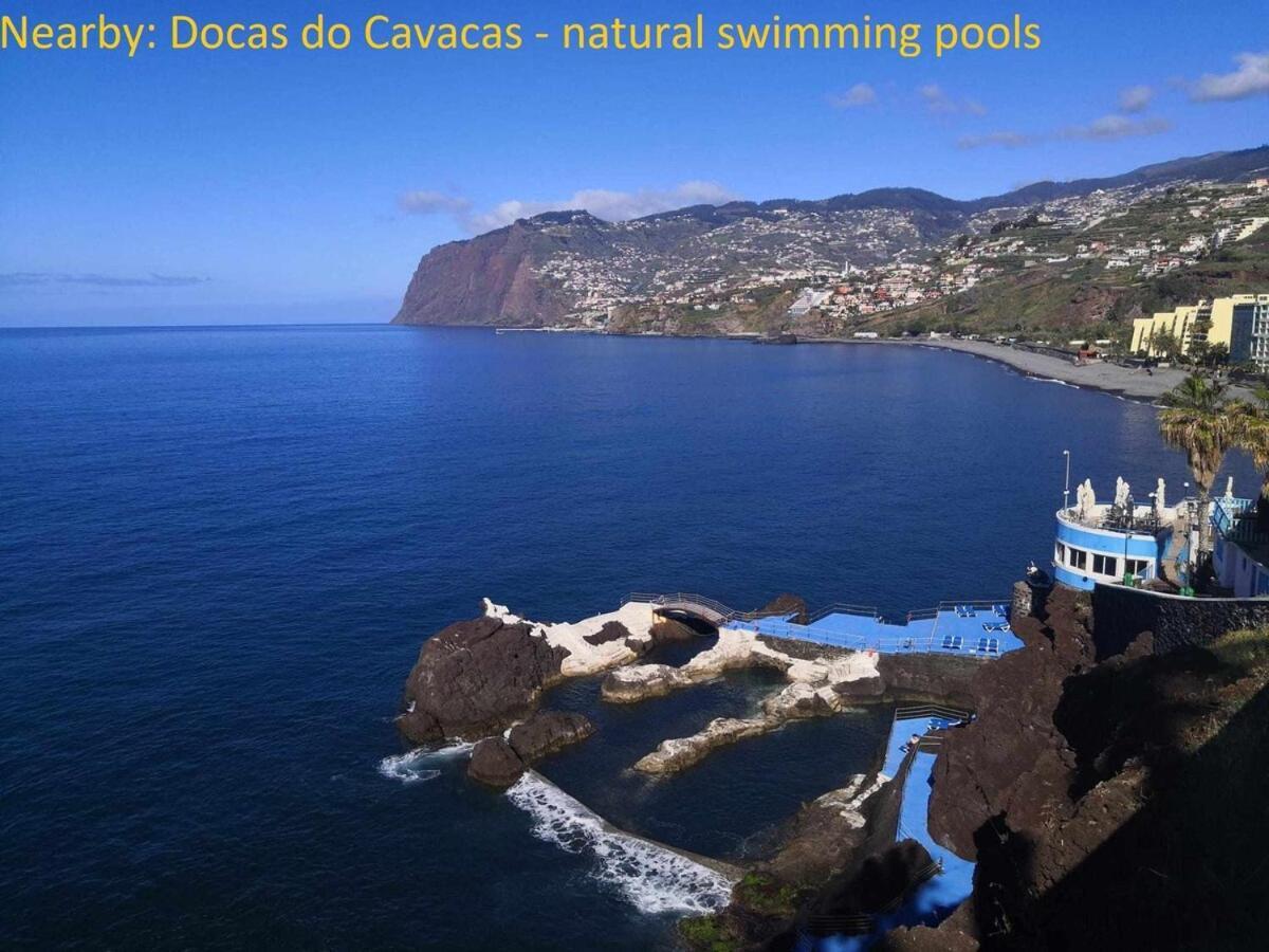 フンシャルMadeira - Sunset Sea View Of Cabo Giraoアパートメント エクステリア 写真